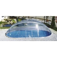 SUMMER FUN Überdachung »Cabrio Dome«, Breite: 350 cm, Aluminium/Polyvinylchlorid - transparent von SUMMER FUN