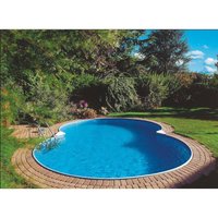 Summer Fun - Stahlwandpool achtform Exklusiv 525x320x120 cm, Stahl 0,6 mm weiß, Folie 0,6 mm blau, Einhängebiese Summer Fun - Stahlwandpool achtform Exklusiv 525x320x120 cm, Stahl 0,6 mm weiß, Folie 0,6 mm blau, Einhängebiese von SUMMER FUN