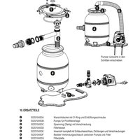 Flexibler Verbindungsschlauch zwischen Pumpe und Filter von SUMMER FUN