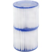 Pool Ersatz Filterpatrone Filterkartusche Größe d im 2er Pack Pool Ersatz Filterpatrone Filterkartusche Größe d im 2er Pack von SUMMER WAVES