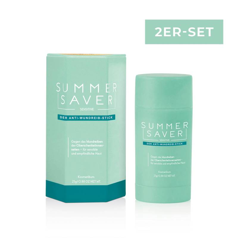 Anti-Wundreib-Stick sensitive - 2er-Set (je 25g) von SUMMERSAVER