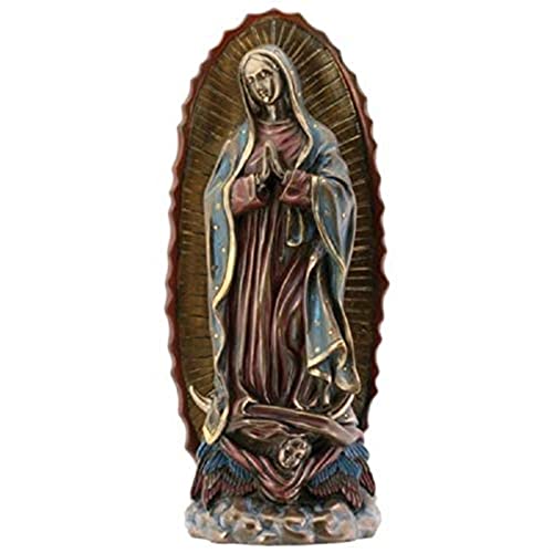 SUMMIT COLLECTION Statue aus Kunstharz, Motiv: Unsere Liebe Frau von Guadalupe, Bronzefarben von SUMMIT COLLECTION