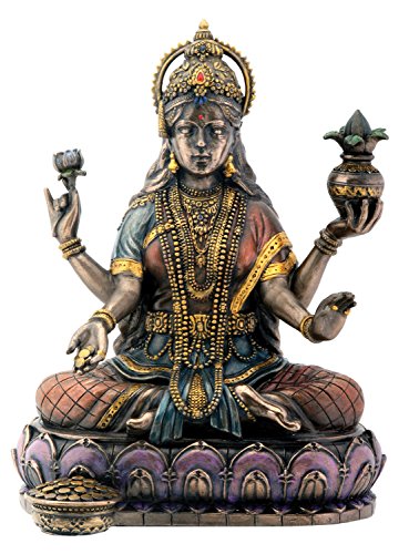 SUMMIT COLLECTION StealStreet Bronzefigur, Hindu-Göttin, Lakshmi, Hinduismus von SUMMIT COLLECTION