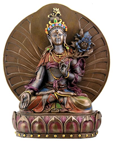 SUMMIT COLLECTION White Tara, Buddhist Goddess of Compassion and Longevity Statue, 6 Inches by Eastern Enlightenment von SUMMIT COLLECTION