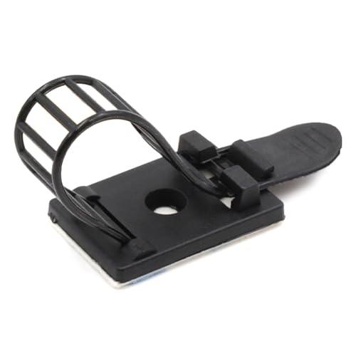 100 Pcs Einstellbare Kabelclips Selbstkleber Drahthalter Kabel Organisatoren Nylonriemen Bindungen Drahtklemmen Einfach Zu Verwendendem Selbstkleberriemenfix von SUMMITDRAGON