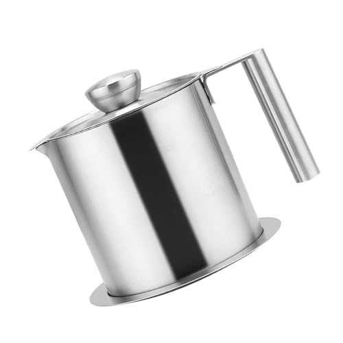 304 Stahlstahlöl Töpfe Fettsieb Ölfilterung Tasse Metallöllagertöpfe Für Filtern Und Lagern Geeignet von SUMMITDRAGON