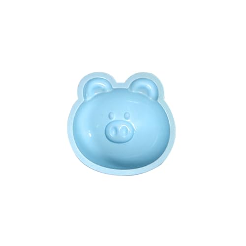 3D Schweine Kaninchen Bären Silikonformen Fondants Formen Kuchen Lieferungen Gebäck Backen Werkzeugharten Ornament Handgefertigte Seifenformen Fondants Formen Weihnachts Silikon von SUMMITDRAGON