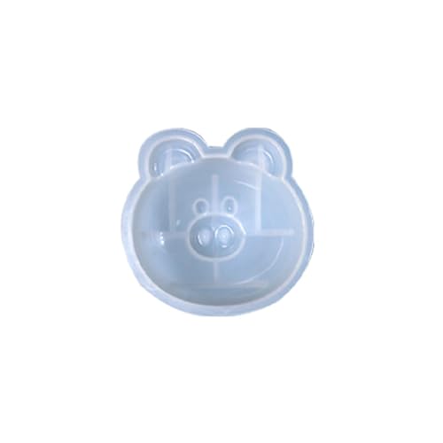 3D Schweine Kaninchen Bären Silikonformen Fondants Formen Kuchen Lieferungen Gebäck Backen Werkzeugharten Ornament Handgefertigte Seifenformen Fondants Formen Weihnachts Silikon von SUMMITDRAGON