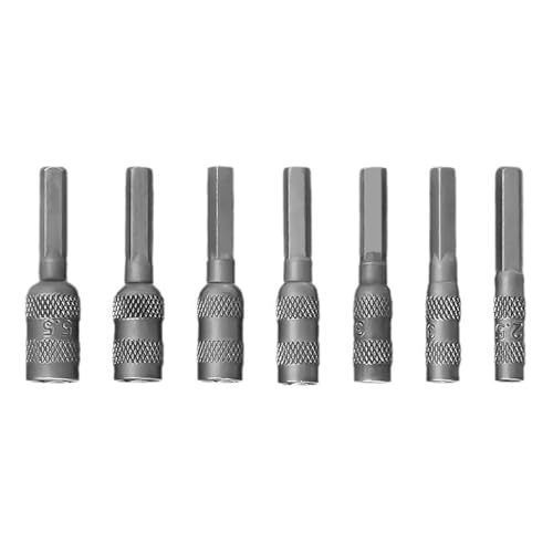 7pcs 2 5 Mm- Mm Magnetischer Hexagonaler Buchse Sechseckel Shank Nuss Treiber Set Schraubendreher Bit Für Techniker Auto Reparatur Von Handwerkzeug von SUMMITDRAGON