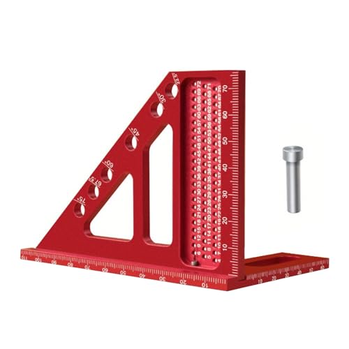 Aluminiummessung Lineal Mehrere Holzbearbeitungsquadrat Protraktoren Hohe Genauigkeitsinstrument Leicht Zu Tragen Für Ingenieure Messer Quadratische Länger von SUMMITDRAGON