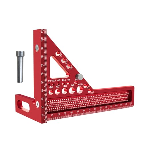 Aluminiummessung Lineal Mehrere Holzbearbeitungsquadrat Protraktoren Hohe Genauigkeitsinstrument Leicht Zu Tragen Für Ingenieure Messer Quadratische Länger von SUMMITDRAGON