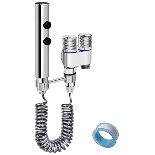 Bequemes Hygienerlebnis Mit Leistungsstarker Hochdruck Bidet Sprühungsprayer Toilettenreinigungslösung Für Toiletten Bidet Wasserhahnbefestigung Bequemes Hygienerlebnis Mit Leistungsstarker Hochdruck Bidet Sprühungsprayer Toilettenreinigungslösung Für Toiletten Bidet Wasserhahnbefestigung von SUMMITDRAGON