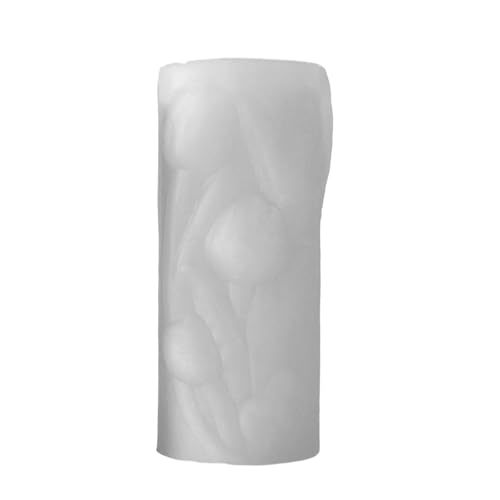 Blumen Säule Kerzenform Schimmel Zylinder Silikonform Orament Formen Handgefertigte Gusspflaster Bastelmittel von SUMMITDRAGON