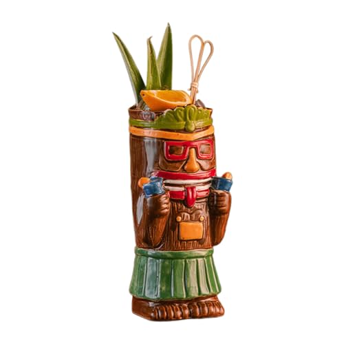 Creative Island Cups Delicate Island Glass Cocktails Glas Hawaiian Party Becher Getränke Für Partys von SUMMITDRAGON