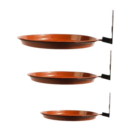 DREI Gestufte Vogelheiler Station Set 3 Mit Nonspill Design Und Wetterfest Für Terrassen Und Gartengebrauchsgarten Vogelfutterhäuschungen Mit Tablett von SUMMITDRAGON