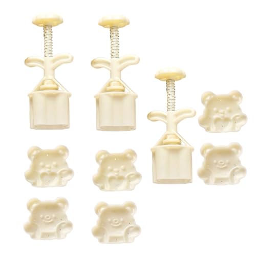 Dessert Presswerkzeug Bärenform Kuchenformen Set Dessertforming Werkzeug Teigform Formen Dessert Formen ABS Textur Für Dessert von SUMMITDRAGON