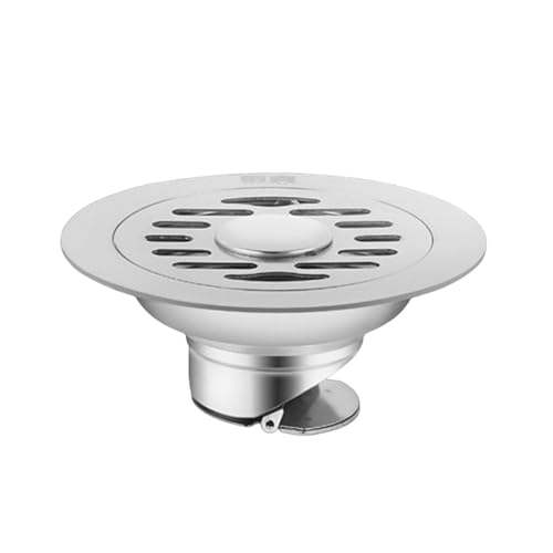 Edelstähle Boden Drain Antiodor Drainer Duschsiebs Abdeckung AntiBlocking Rundes Bodensieb Haarfänger AntiBlocking von SUMMITDRAGON