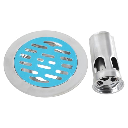 Edelstähle Boden Drain Antiodor Drainer Duschsiebs Abdeckung AntiBlocking Rundes Bodensieb Haarfänger AntiBlocking von SUMMITDRAGON