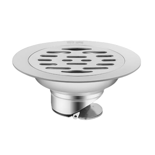 Edelstähle Boden Drain Antiodor Drainer Duschsiebs Abdeckung AntiBlocking Rundes Bodensieb Haarfänger AntiBlocking von SUMMITDRAGON