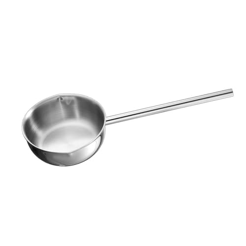 Edelstahlöl Spritzer Topf Dicked Milch Topf Metall Öl Gossenpfanne Langes Pfanne Kochversorgung Edelstahlöl Spritzer Topf Dicked Milch Topf Metall Öl Gossenpfanne Langes Pfanne Kochversorgung von SUMMITDRAGON