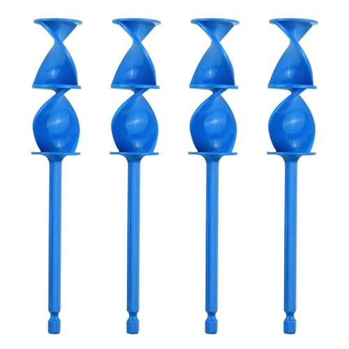 Epoxy Harze Mixer Helixs Farbmischer Bohransatz Befestigungsharzen Mixer 4pcs Konsistent Sogar Fließende Rührer Paddel Bohrmaschinen Farbe Rührstange Rührstange von SUMMITDRAGON