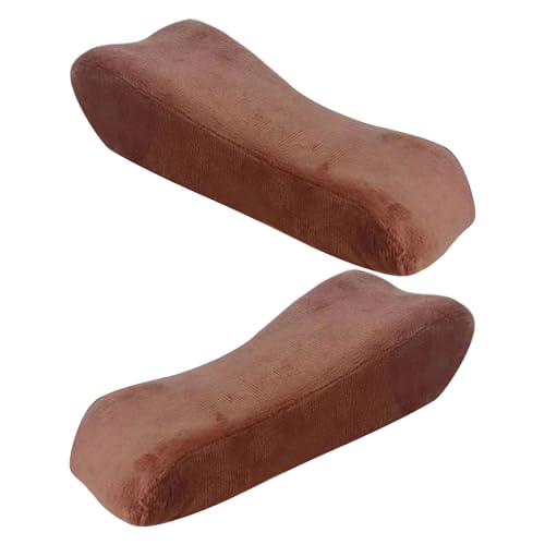 Extra Dickes Armlehnenpolster Für Schreibtischstühle Konturiertes Ergonomisches Design Mit Lenden Und Ganztägig Gaming/Office Comfort Memory Foam Armlast Abdeckungen Für Schmerzprävention von SUMMITDRAGON