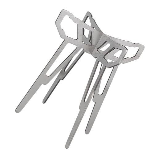 Faltbarer Camp Herd Basis Für Außenkochen Edelstahlständer Grill Pfanne Stativ Für Patios Platz Sparende Töpfe Rack von SUMMITDRAGON