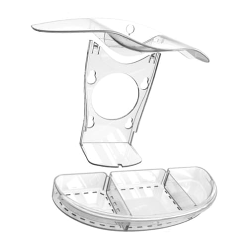 SUMMITDRAGON Fenster Wilde Vögel Feeder Outdoor Birds Feeder Spender Lebensmittelbehälter Mit Starker Saugnapfbecher Unterstützung Klares Acryl von SUMMITDRAGON