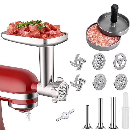 Fleischschleiferscheiben Fleischschleifer Ansatzschleifen Teller Füllrohre Lebensmittelmühle Accessoires Für Mixer Geschirrspüler Sicheres Fleischmühle Accessoire Geeignet von SUMMITDRAGON