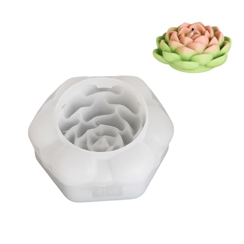 Flexible Silikonform Blütenförmige Kerzenform Duft Aromatherapys Herstellung Form Handgefertigter Desktop Ornament Schimmel Einfacher Freisetzungsform Flexible Silikonform Blütenförmige Kerzenform Duft Aromatherapys Herstellung Form Handgefertigter Desktop Ornament Schimmel Einfacher Freisetzungsform von SUMMITDRAGON
