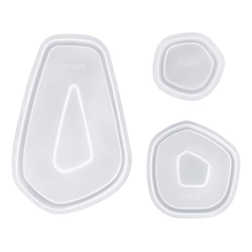 Flexible Silikonform Für Schale Epoxid Geometrisch Geformte Schmuckschale Herstellung Form Kreativer Aufbewahrungsplatte Accessoire Schimmelpilze Schachtelform von SUMMITDRAGON