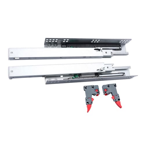 Full Extension Under Mount Drawer Slids Slides Multiple Größe Soft Close Verdeckte Bodenhalterung Mit Verriegelungsgeräten Für Küchenverriegelungsgeräte Für Schubladen von SUMMITDRAGON
