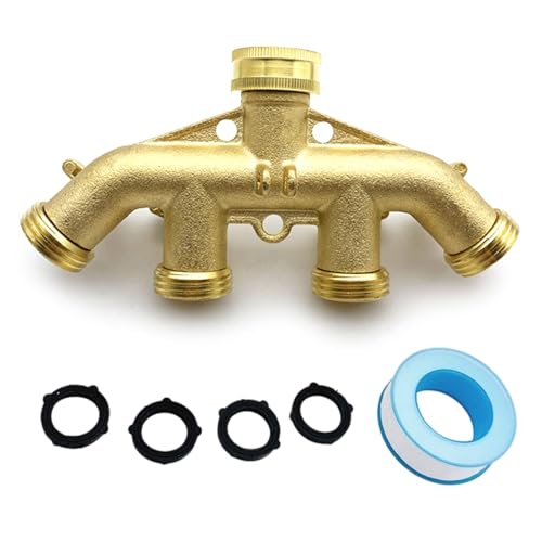 Gartenschlauch Splitter 4 Wege Tragbare Robuste Armaturen Für Außenwasser von SUMMITDRAGON