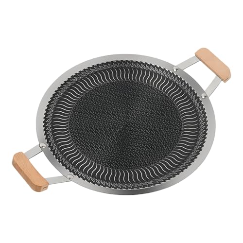 Grills Pfannen Herbstop Backblech Kochgeschirr Braten Pfannen Grillteller Geeignet Für Camping Und Grillen Freien Home Küche BBQ Tool Geeignet von SUMMITDRAGON