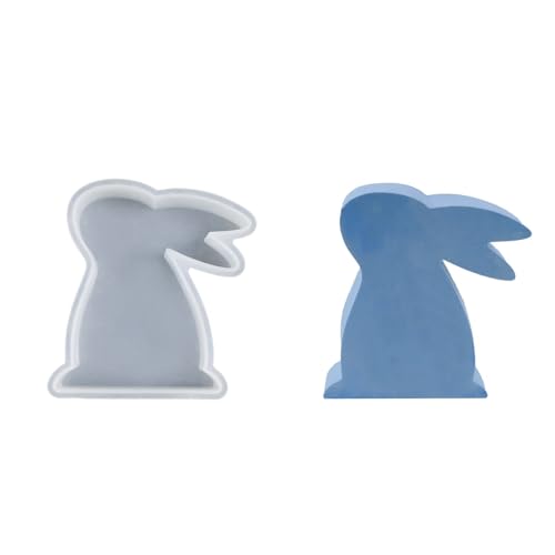 Kaninchen Kerze Schimmel Arherapie Silikonform Flexible Epoxidharzformen Tierisch Geformtes Ornament Making Formenform Für Kunsthandwerk von SUMMITDRAGON