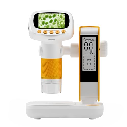 Kids Science Tragbares Mikroskop Mit Integriertem Timer Und 2-Zoll Display Experimenten Tool Kinder Bildungsmikroskop Mit Timer Kids Science Tragbares Mikroskop Mit Integriertem Timer Und 2-Zoll Display Experimenten Tool Kinder Bildungsmikroskop Mit Timer von SUMMITDRAGON