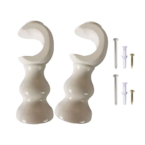 Klassische Holzfenster Vorhangklassen Runde Basis Einzeln von SUMMITDRAGON