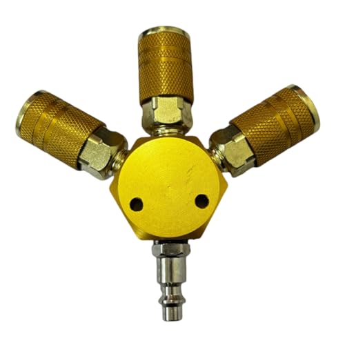 Luftkompressor Verteiler Anpassung 3 Wege Schnellstecker Anschlüsse Industriesteuerung Des Luftstopfen Kompressoradapters Professional Und Alltäglicher Gebrauch Luftkompressor Verteiler Anpassung 3 Wege Schnellstecker Anschlüsse Industriesteuerung Des Luftstopfen Kompressoradapters Professional Und Alltäglicher Gebrauch von SUMMITDRAGON