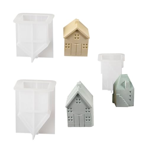 Mehrzweck Silikonkerzenformen Mit Robusten Materialien House Und Castles Designs Tragbar Für Festival Anlässe Kerzenherstellung Set Mehrzweck Silikonkerzenformen Mit Robusten Materialien House Und Castles Designs Tragbar Für Festival Anlässe Kerzenherstellung Set von SUMMITDRAGON