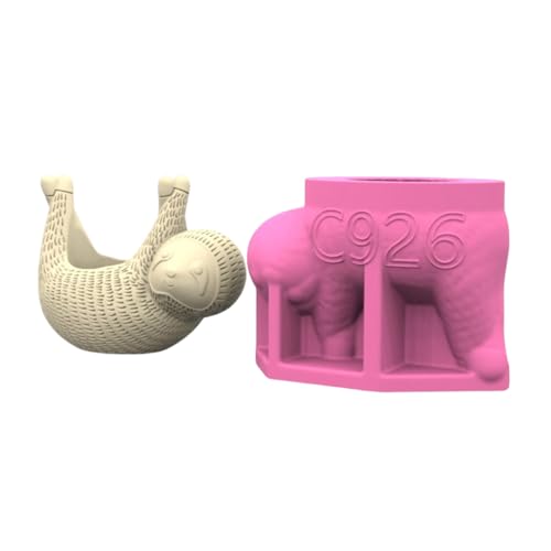 Multifauntale Silikonform Faultiere Formbetonblumtöpfe Formen Für Harz Sukkulente Vase Und Stifthalter Machen Betonpflanzgefäße Schimmelpilze Multifauntale Silikonform Faultiere Formbetonblumtöpfe Formen Für Harz Sukkulente Vase Und Stifthalter Machen Betonpflanzgefäße Schimmelpilze von SUMMITDRAGON