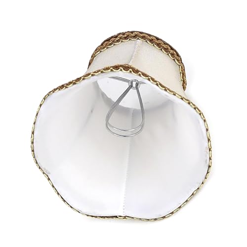 Packung Mit 3 Kleinen Lampenschatten Clip Auf Lampenabdeckungen Beleuchtungszubehör Stoff Textur Für Kronleuchter Und Leuchtenbeleuchtungswandzubehör Packung Mit 3 Kleinen Lampenschatten Clip Auf Lampenabdeckungen Beleuchtungszubehör Stoff Textur Für Kronleuchter Und Leuchtenbeleuchtungswandzubehör von SUMMITDRAGON