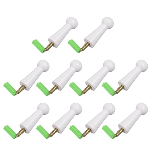 SUMMITDRAGON 10pcs Tragbarer Robuster Holzschüttlerstifte Kleber Haken Für Handtücher Mantel Und Taschen Bad Oder Kücheneingangshaken Bequem SUMMITDRAGON 10pcs Tragbarer Robuster Holzschüttlerstifte Kleber Haken Für Handtücher Mantel Und Taschen Bad Oder Kücheneingangshaken Bequem von SUMMITDRAGON