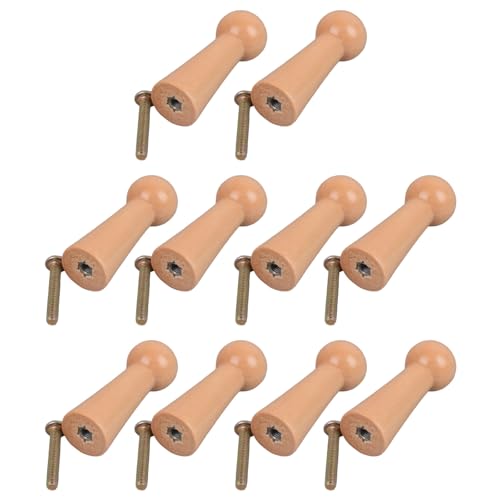 SUMMITDRAGON 10pcs Tragbarer Robuster Holzschüttlerstifte Kleber Haken Für Handtücher Mantel Und Taschen Bad Oder Kücheneingangshaken Bequem SUMMITDRAGON 10pcs Tragbarer Robuster Holzschüttlerstifte Kleber Haken Für Handtücher Mantel Und Taschen Bad Oder Kücheneingangshaken Bequem von SUMMITDRAGON