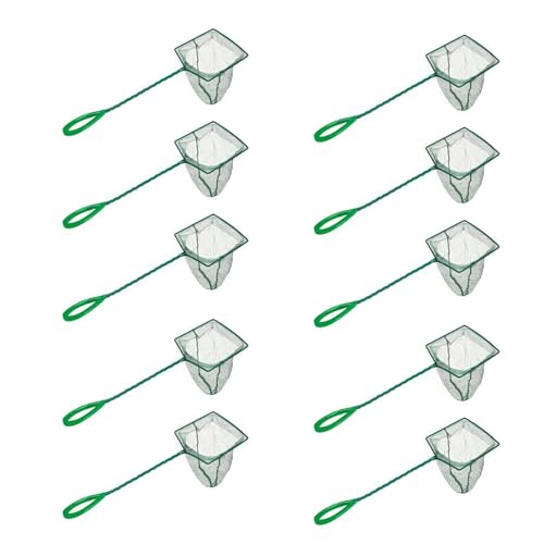 SUMMITDRAGON 10pieces Fish Catching Und Fishtanks Reinigen Sie Netz Für Heimaquarien Und Tiergeschäft Einfach Zu Bedienen Mit Feinem Netto Fisch Fang Werkzeug SUMMITDRAGON 10pieces Fish Catching Und Fishtanks Reinigen Sie Netz Für Heimaquarien Und Tiergeschäft Einfach Zu Bedienen Mit Feinem Netto Fisch Fang Werkzeug von SUMMITDRAGON