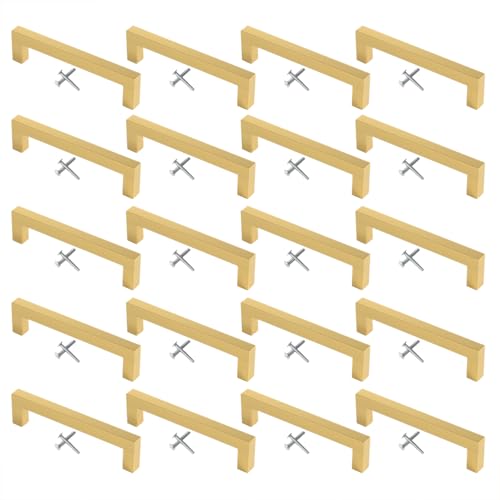 SUMMITDRAGON 20pcs Quadratgarderobe Edelstahl Schrankschubladengriff Schrank Ziehen Einfache Möbeldekoration Einfach Zu Installierter Rostfreier Stahlschrank Und SUMMITDRAGON 20pcs Quadratgarderobe Edelstahl Schrankschubladengriff Schrank Ziehen Einfache Möbeldekoration Einfach Zu Installierter Rostfreier Stahlschrank Und von SUMMITDRAGON