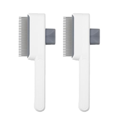 SUMMITDRAGON 2pcs Selbstverschlussliche Haustierpinsel Für Die Knotteurentfernung Und Unterwanderung Mit Bequemer Grip Massage Kamm Pflegepinsel SUMMITDRAGON 2pcs Selbstverschlussliche Haustierpinsel Für Die Knotteurentfernung Und Unterwanderung Mit Bequemer Grip Massage Kamm Pflegepinsel von SUMMITDRAGON