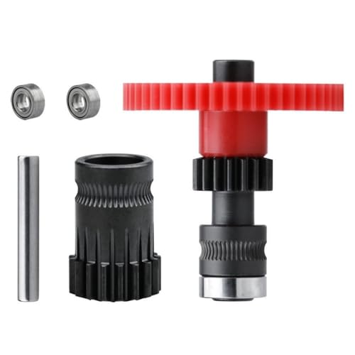 SUMMITDRAGON 3D Druckerzubehör Gehärteter Stahl Extruder Zahnradbaugruppe Extruder Integralwelle Austausch Für CW1 CW2 von SUMMITDRAGON