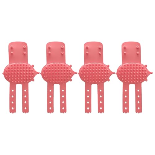 SUMMITDRAGON 4pc Silicon Massage Pinsel Set Einstellbare Möbel Mount Pet Päckerei Werkzeug Haarsammler Möbel Bein Montierte Haustierpinsel von SUMMITDRAGON