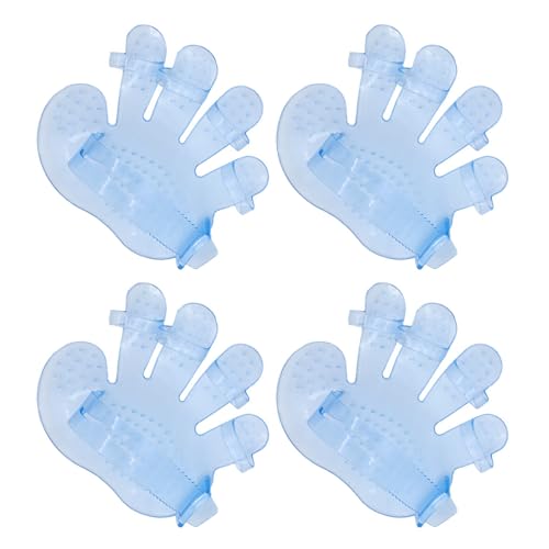 SUMMITDRAGON 4pcs Haustierpflegehandschuhe Fünf Fingerflächen Waschen Handschuhe Haustierhaarentferner Für Einfache Badendiskidhandschuh SUMMITDRAGON 4pcs Haustierpflegehandschuhe Fünf Fingerflächen Waschen Handschuhe Haustierhaarentferner Für Einfache Badendiskidhandschuh von SUMMITDRAGON