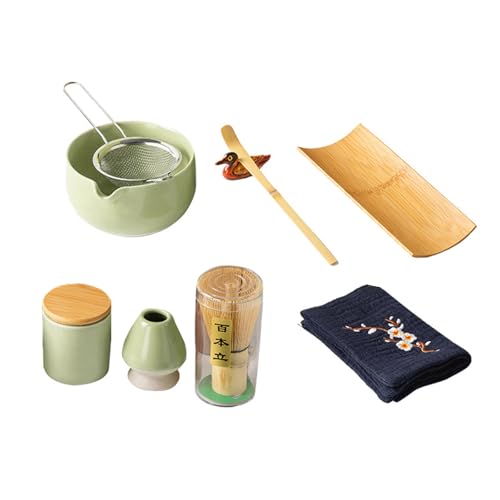 SUMMITDRAGON 9 Pack Matcha Zubehör Set Zeremonienschale Und Werkzeug Matcha Tool Set Kitchenwares Für Enthusiasten Bowl Und Löffel Geeignet SUMMITDRAGON 9 Pack Matcha Zubehör Set Zeremonienschale Und Werkzeug Matcha Tool Set Kitchenwares Für Enthusiasten Bowl Und Löffel Geeignet von SUMMITDRAGON
